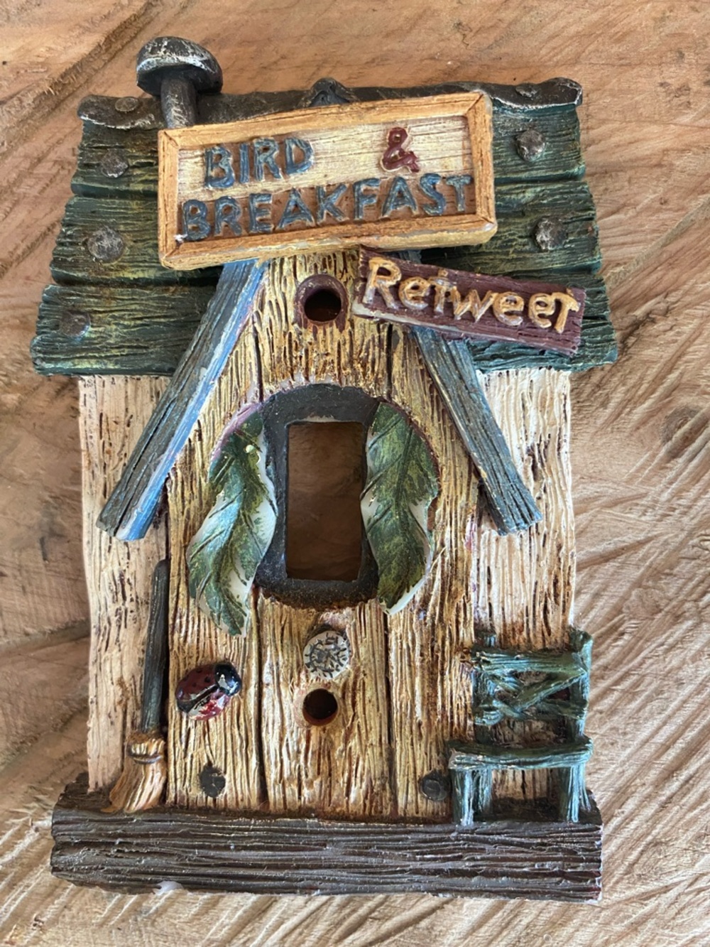Bird & Breakfast light switch cover